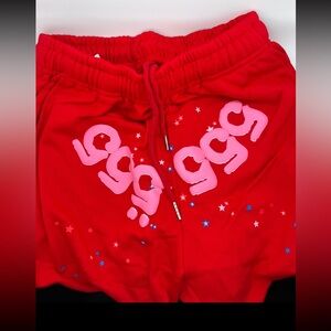 Red Sp5der sweatpants L